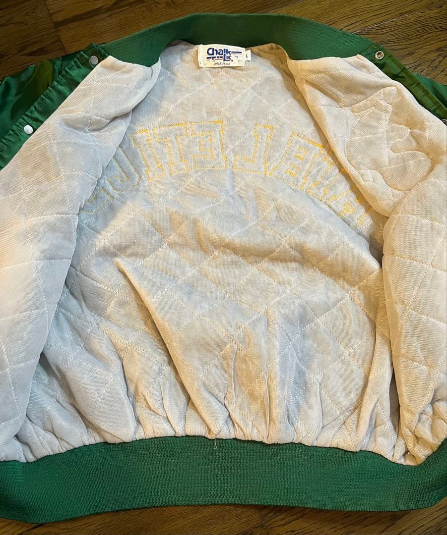 Chalk Line アスレチックス　スタジャン　サイズＬ　アメリカ製　MLB