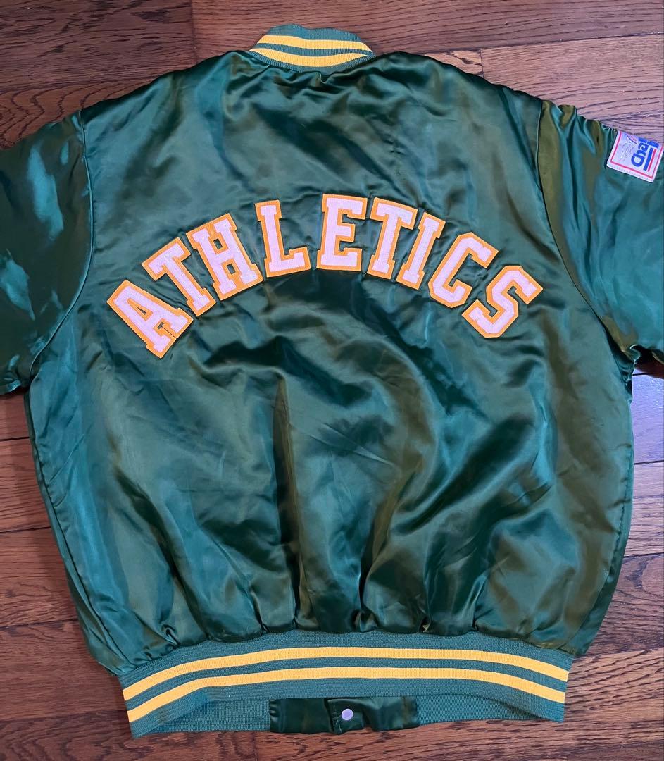 Chalk Line アスレチックス　スタジャン　サイズＬ　アメリカ製　MLB