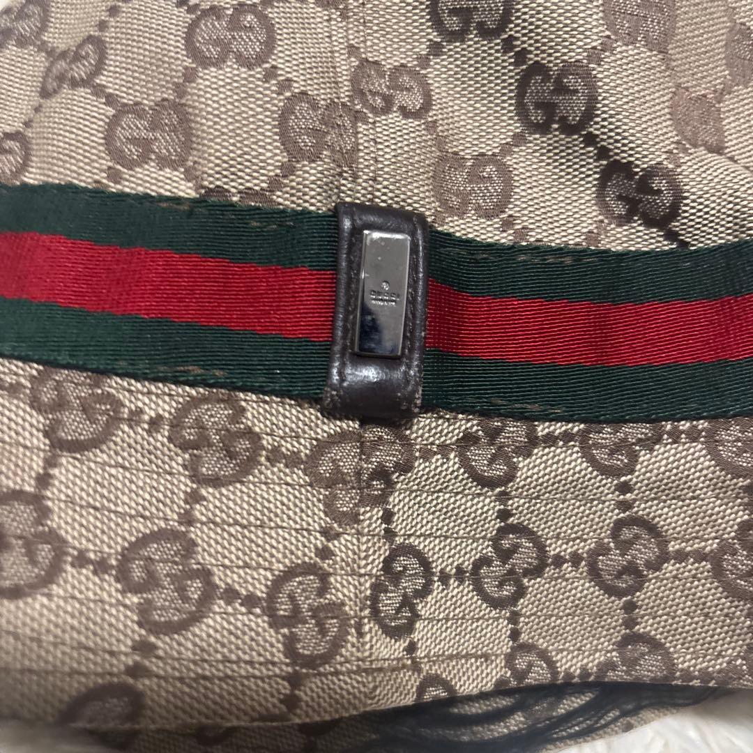 gucci バケットハット Mサイズ グッチ GGパターン
