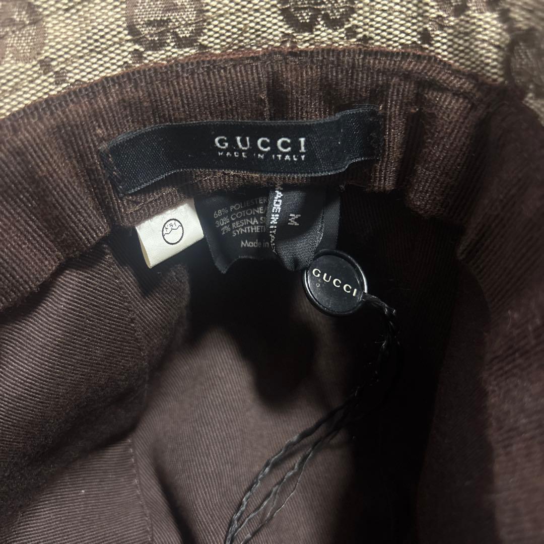 gucci バケットハット Mサイズ グッチ GGパターン