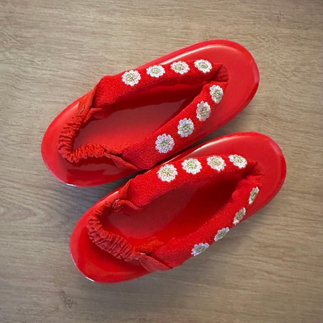 SHI　美品【七五三 3歳 女の子】京都花ひめ フルセット 被布疋田柄