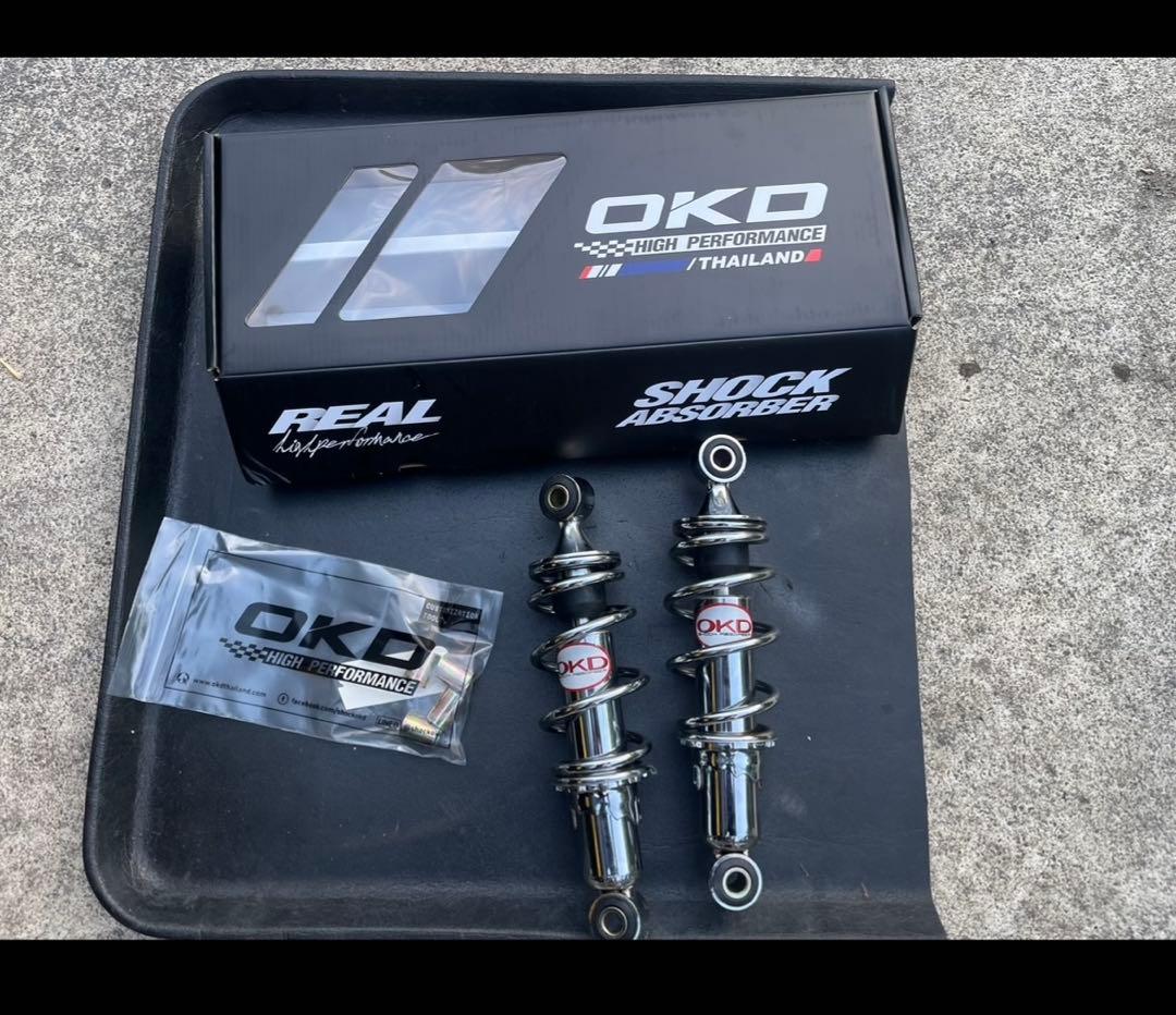 OKD220mm メッキ　モンキー　ゴリラ　ダックス　シャリー