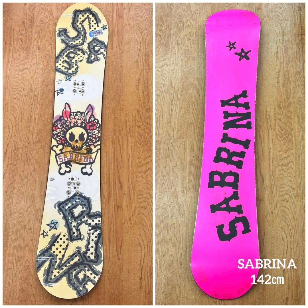 Sabrina スノーボード PARABBIT 142㎝
