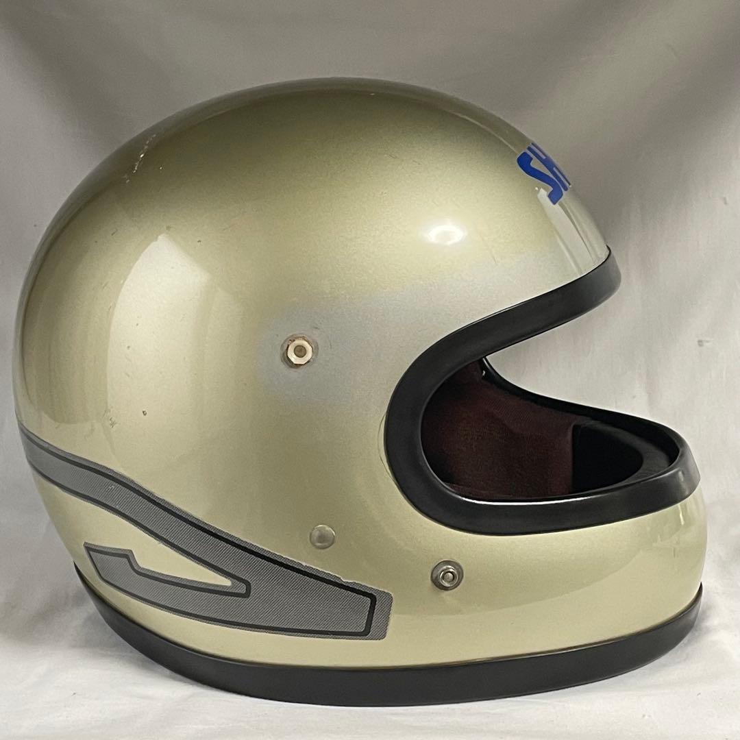 【当時物】族ヘル ショウエイST-G 銀 ※ 旧車 CB Z1Z2 Sシェル