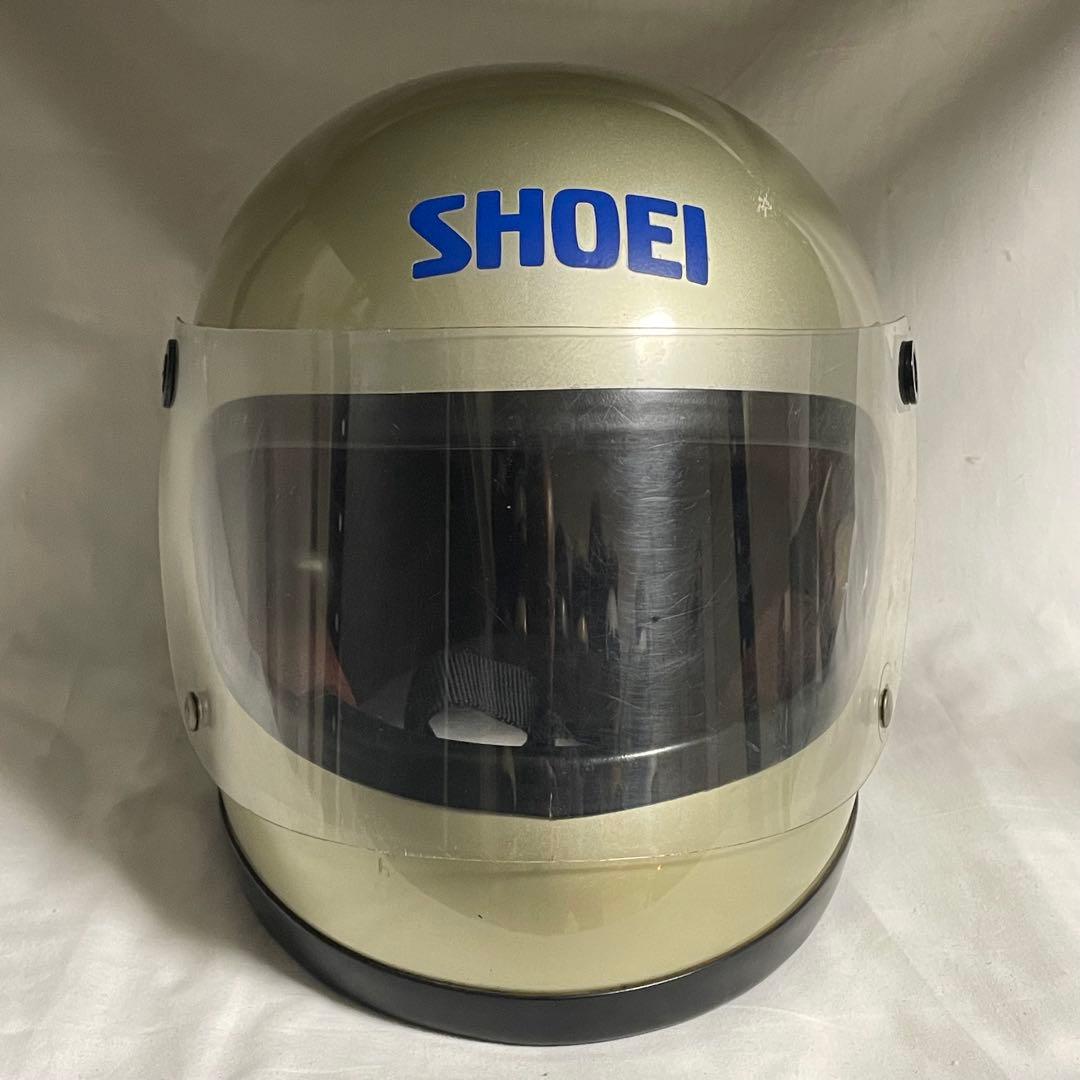 【当時物】族ヘル ショウエイST-G 銀 ※ 旧車 CB Z1Z2 Sシェル