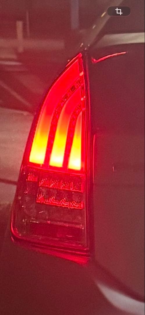 30プリウス　クリスタルアイ　社外テールランプ　シーケンシャル　ファイバー