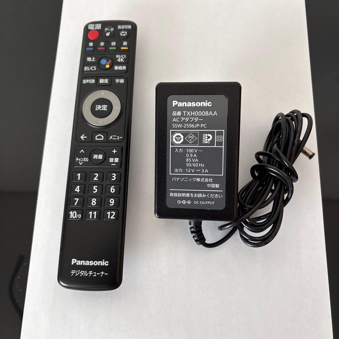 Panasonic 4Kチューナー TU-BUHD100／ HDMIケーブル付