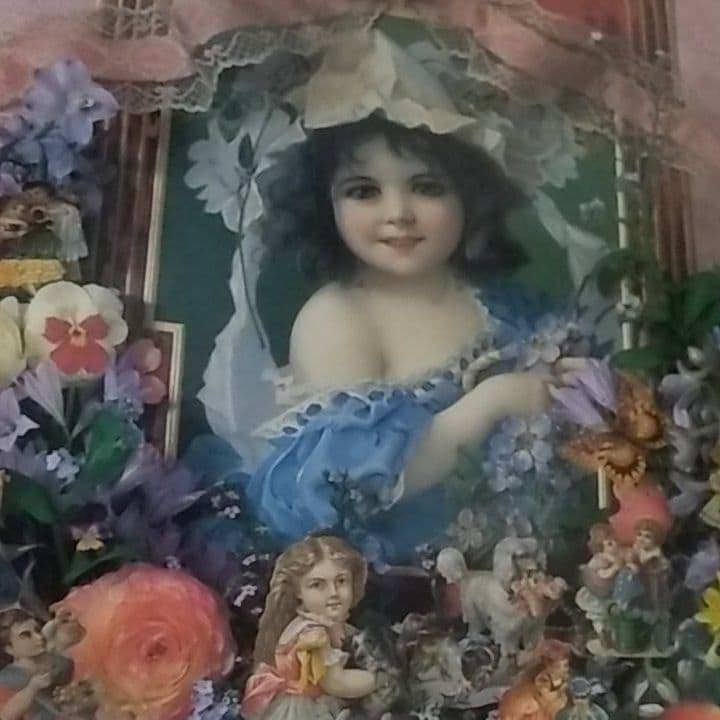 洋書 A VICTORIAN SCRAPBOOK