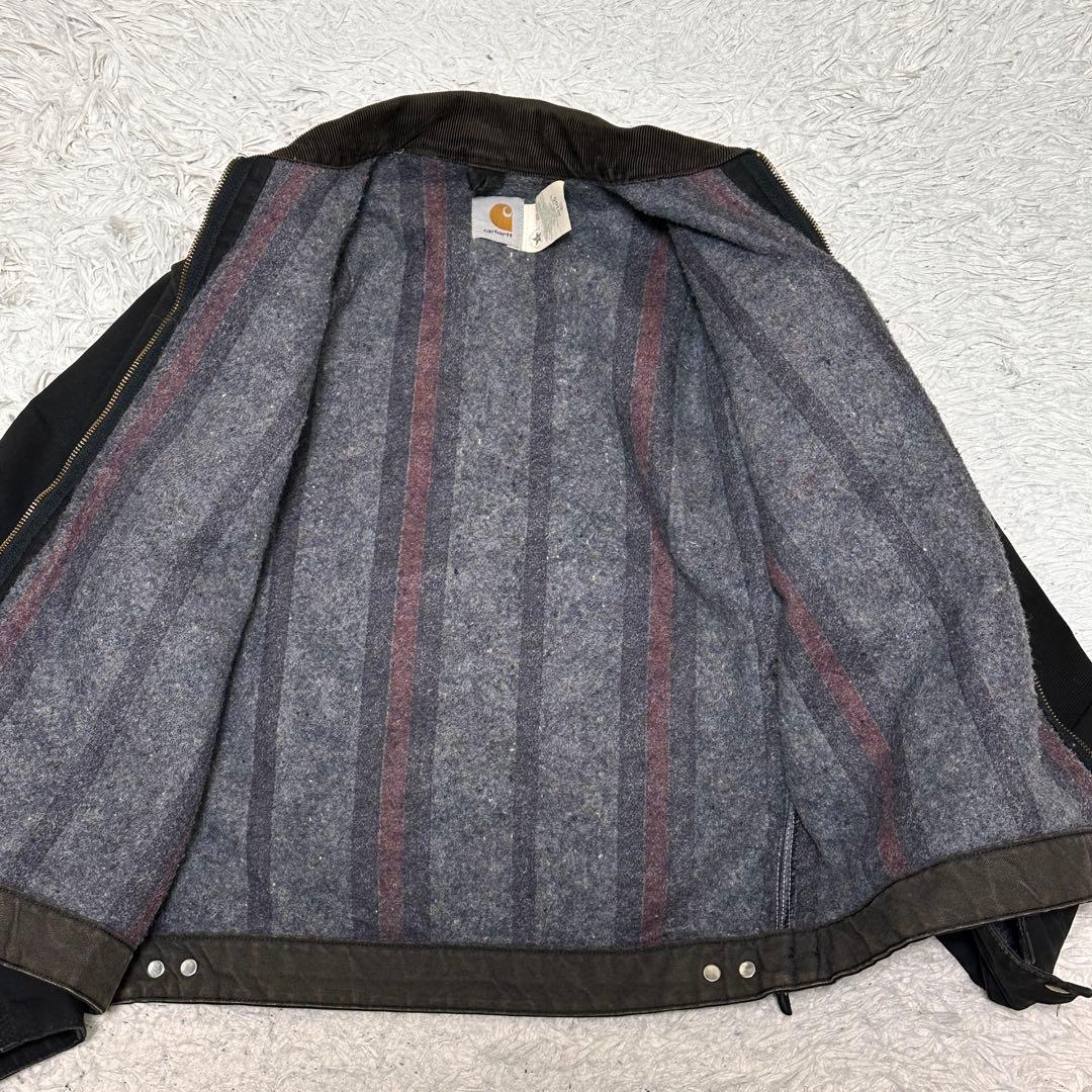 希少カーハート Carhartt デトロイトジャケット JB105-BLK 40