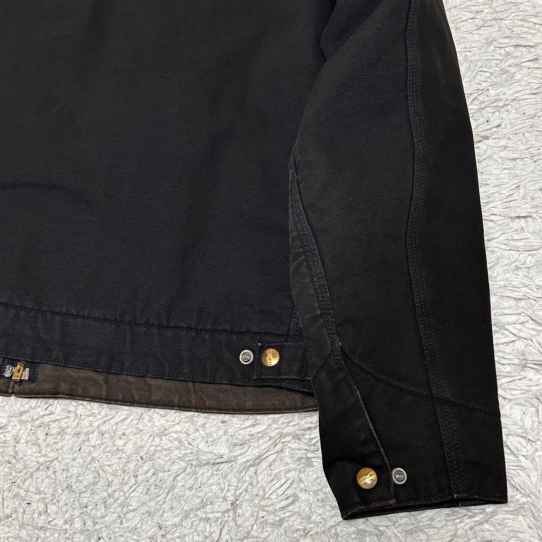 希少カーハート Carhartt デトロイトジャケット JB105-BLK 40