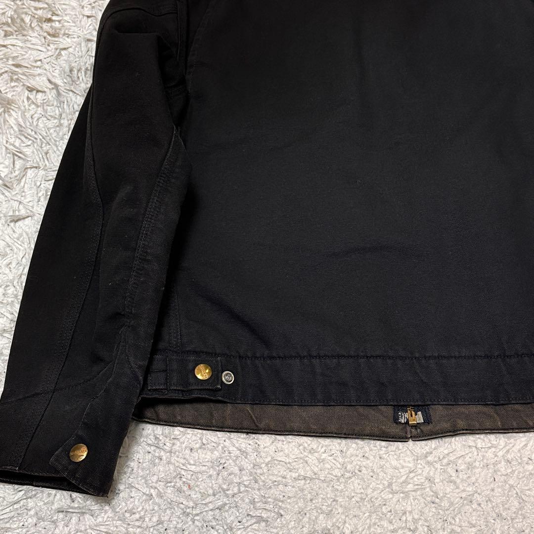 希少カーハート Carhartt デトロイトジャケット JB105-BLK 40