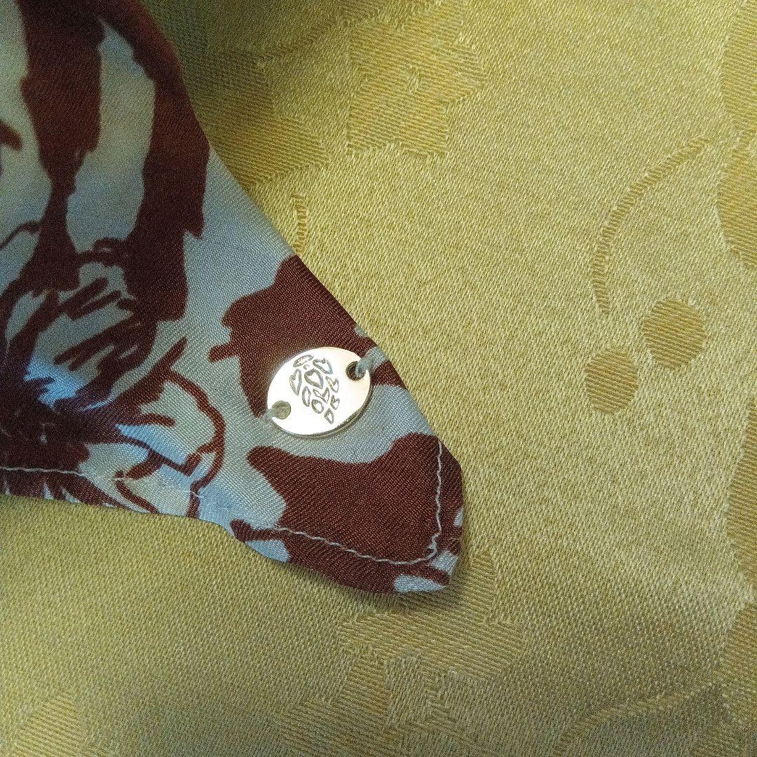 超美品ヘレンカミンスキーボーターハット　シルクスカーフ付き