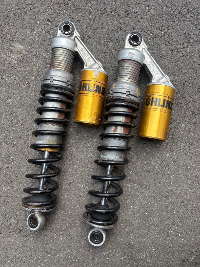 GS400 Öhlins サスペンション 2本セット