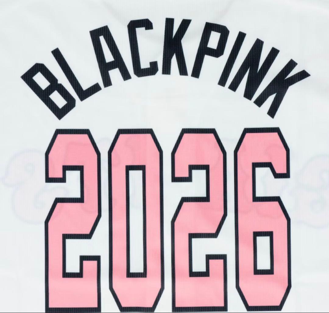 読売ジャイアンツ BLACKPINK ホワイト クロップド ユニホーム S