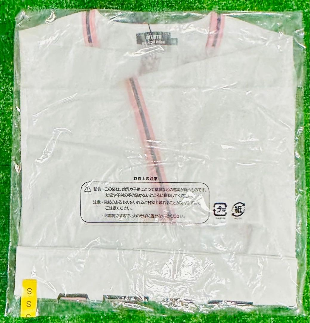 読売ジャイアンツ BLACKPINK ホワイト クロップド ユニホーム S