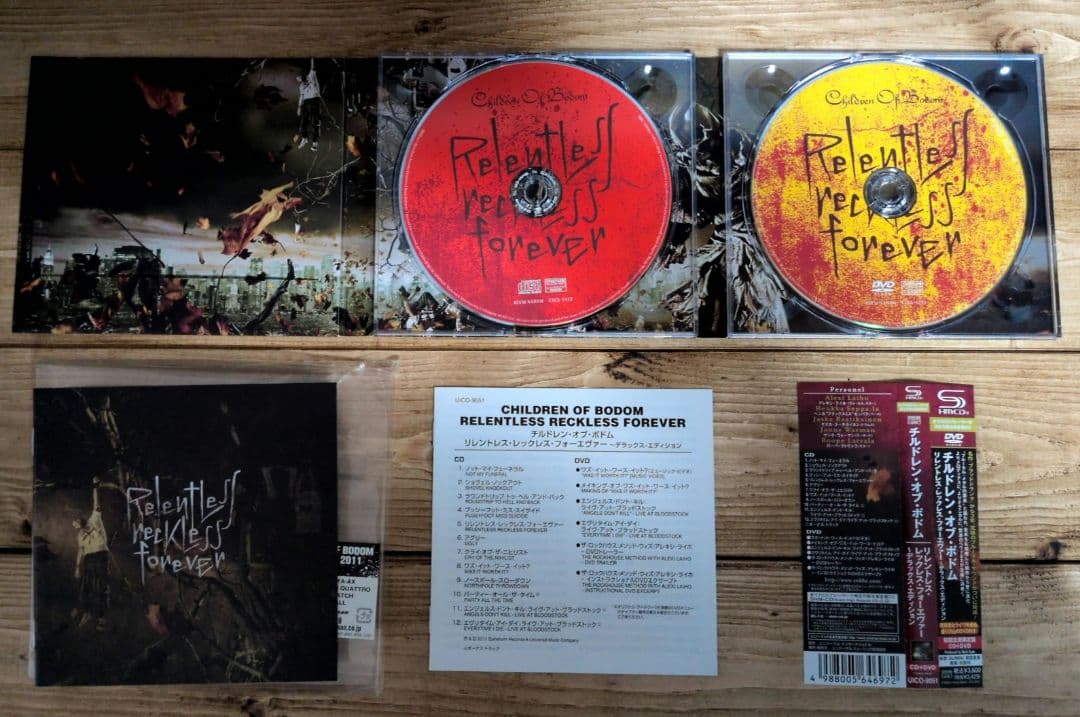 CHILDREN OF BODOM アルバムCD.DVDセット