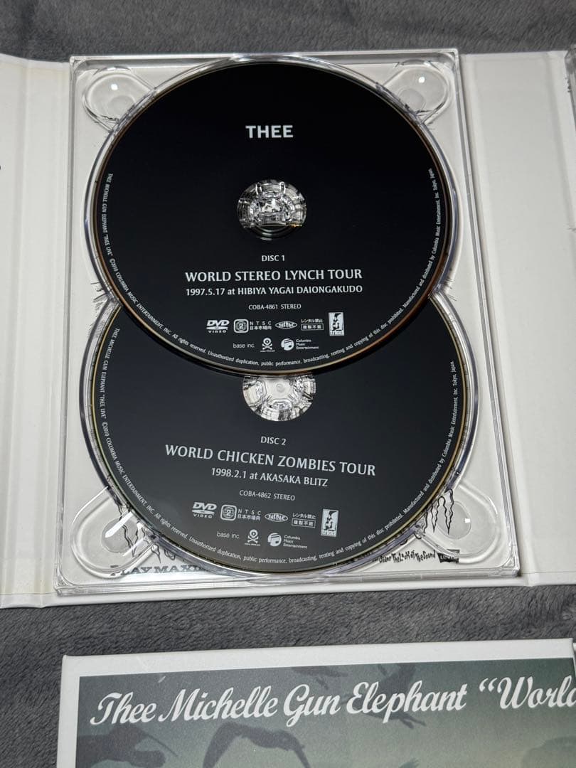 ミッシェルガンエレファント / THEE LIVE/DVD12枚組