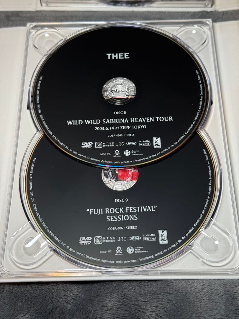 ミッシェルガンエレファント / THEE LIVE/DVD12枚組