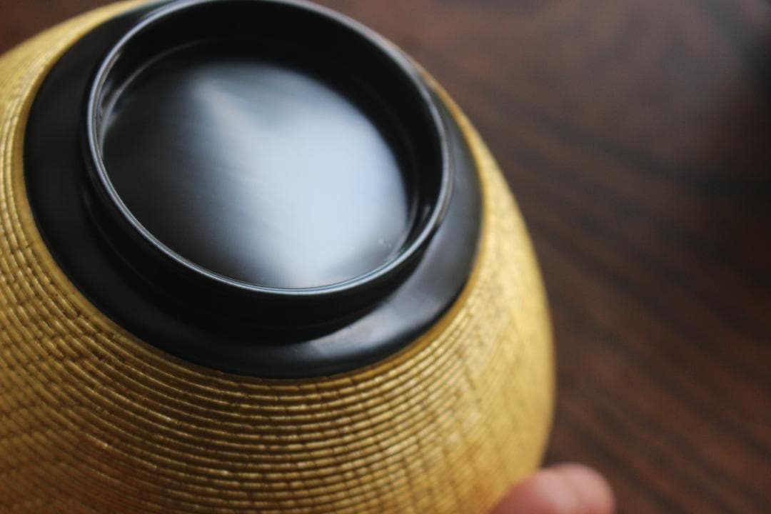 時代逸品！極上金塗糸目の美しいお椀2点（検輪島塗京塗雑煮椀