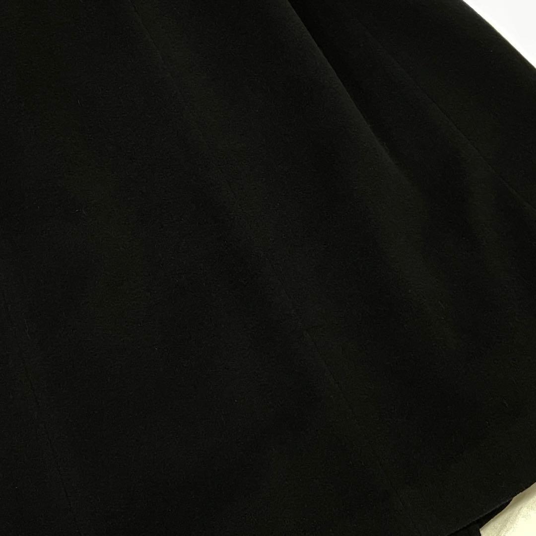 ラルフローレン ロングコート ガウン ベルト Aライン 女優襟 アンゴラ