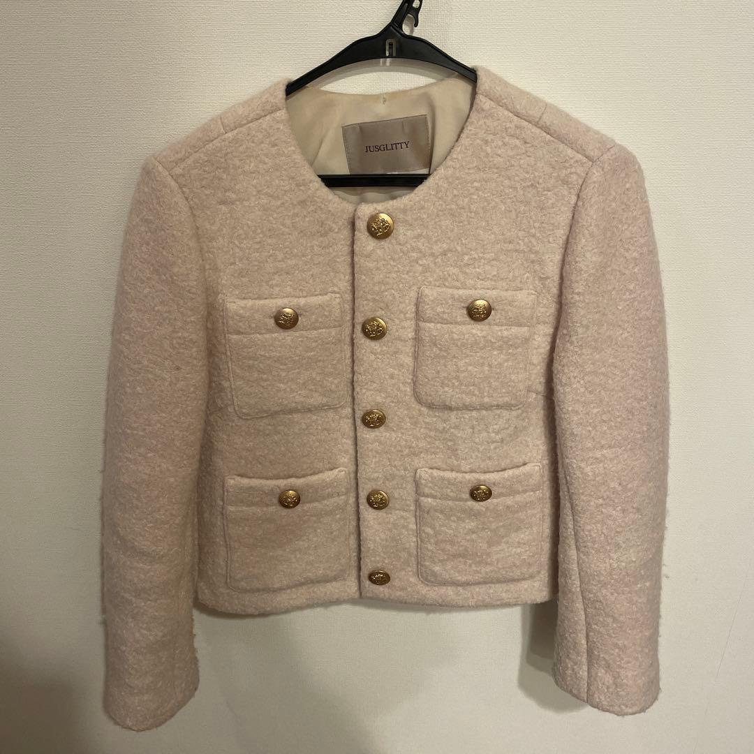 JUSGLITTY ジャスグリッティー ブークレジャコット サイズ1