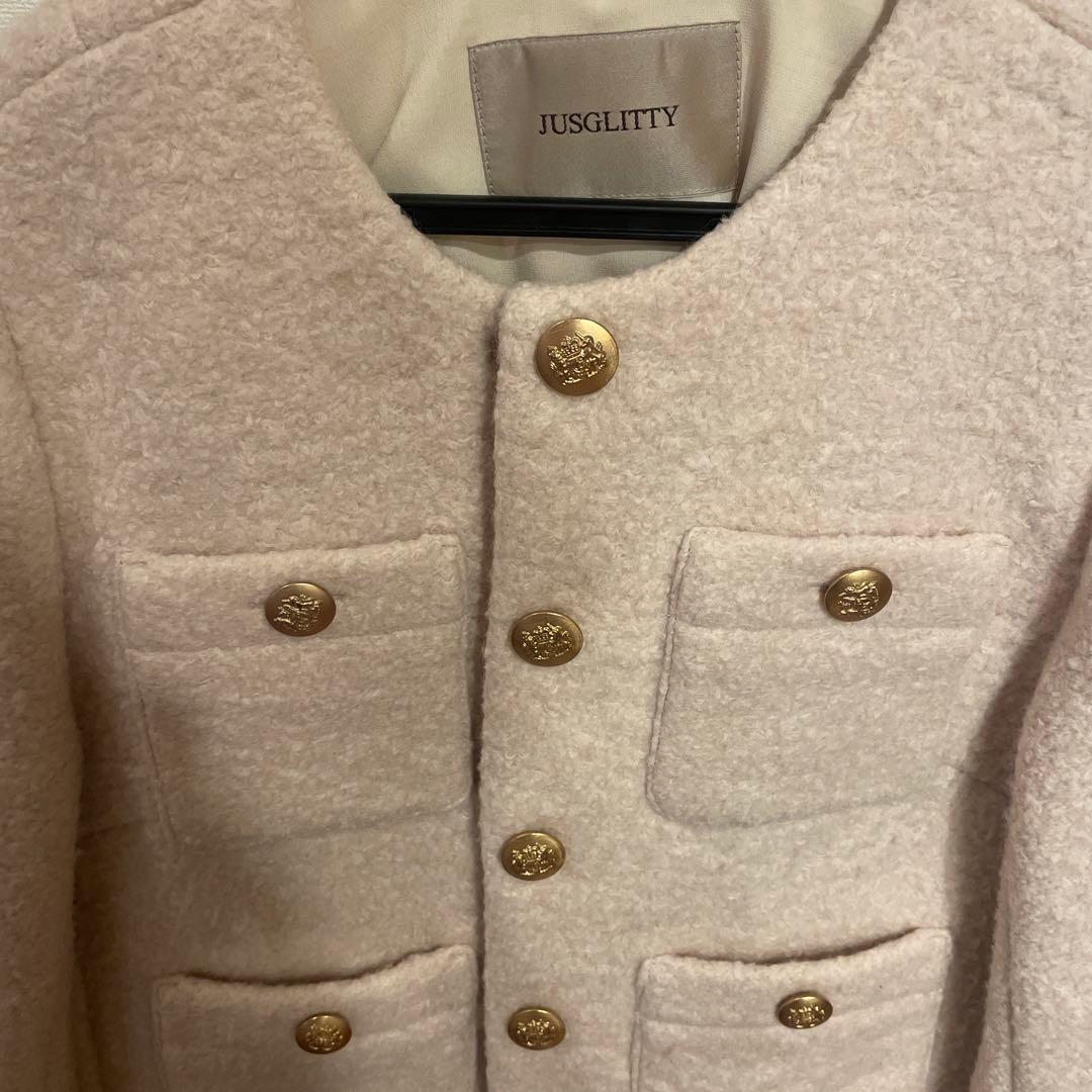 JUSGLITTY ジャスグリッティー ブークレジャコット サイズ1