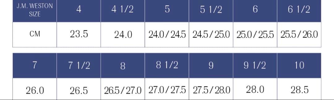 ジェイエムウエストン　ゴルフ　6.5E シューツリー付き