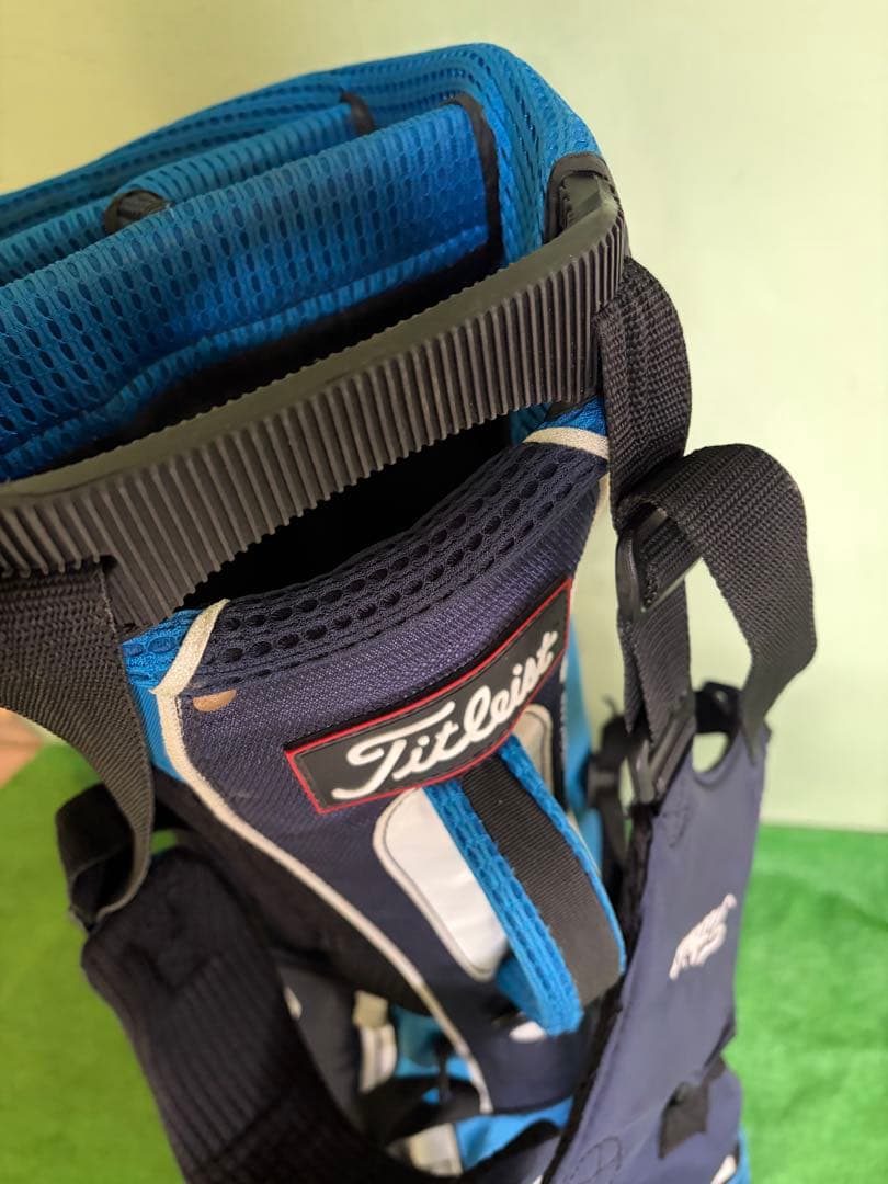 美品　タイトリスト　セルフバッグ　ダブルショルダー