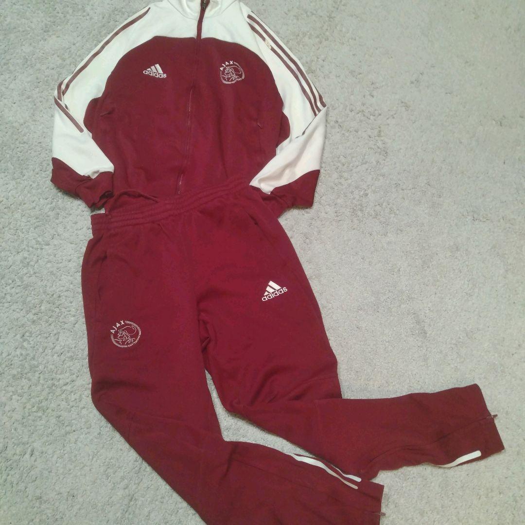 【希少】adidas　AJAX アヤックスFC　トラックジャケット　セットアップ
