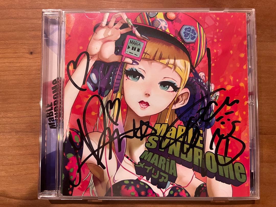 GARNiDELiA MARiA MaBLE SYNDROMeサインアルバム