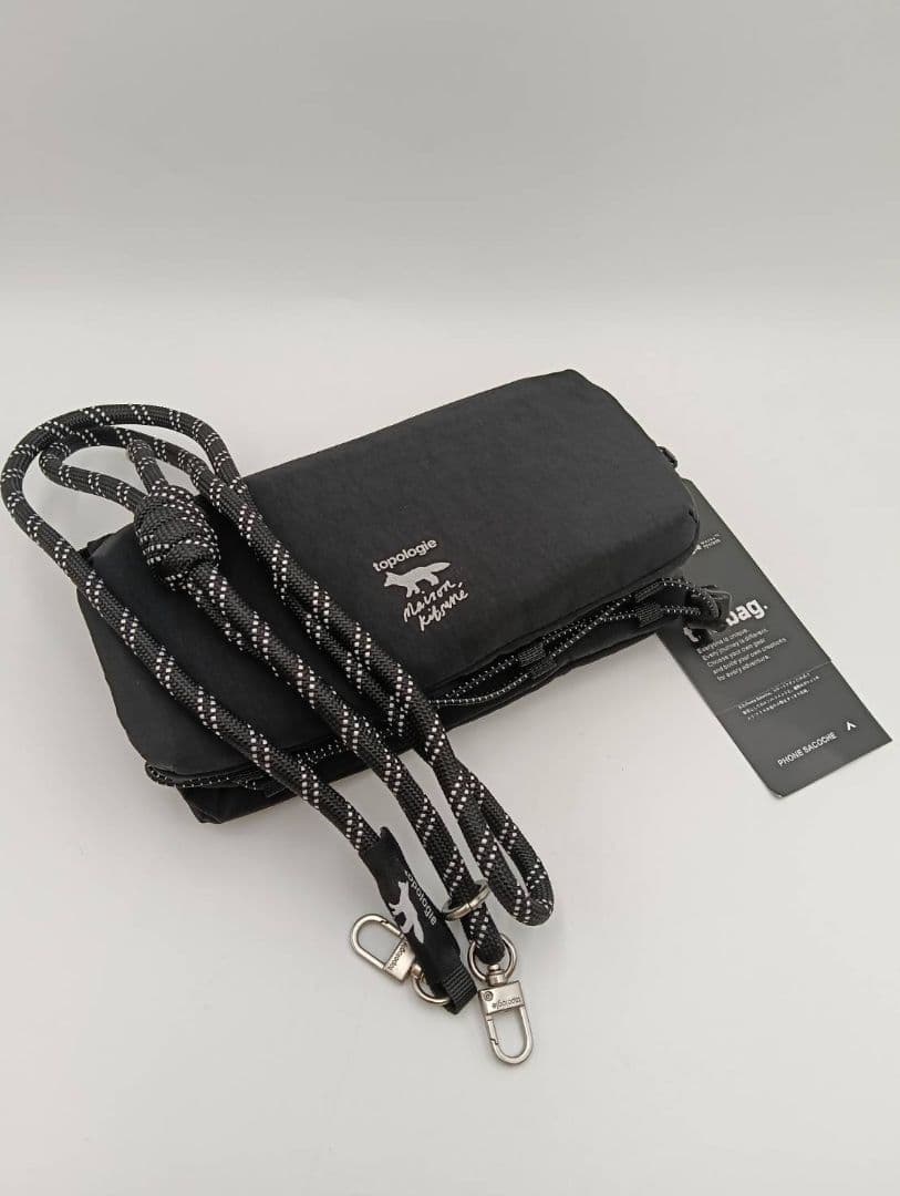 【大人気】【新品】メゾンキツネ×トポロジー　ボトルバッグ⭐︎ストラップセット