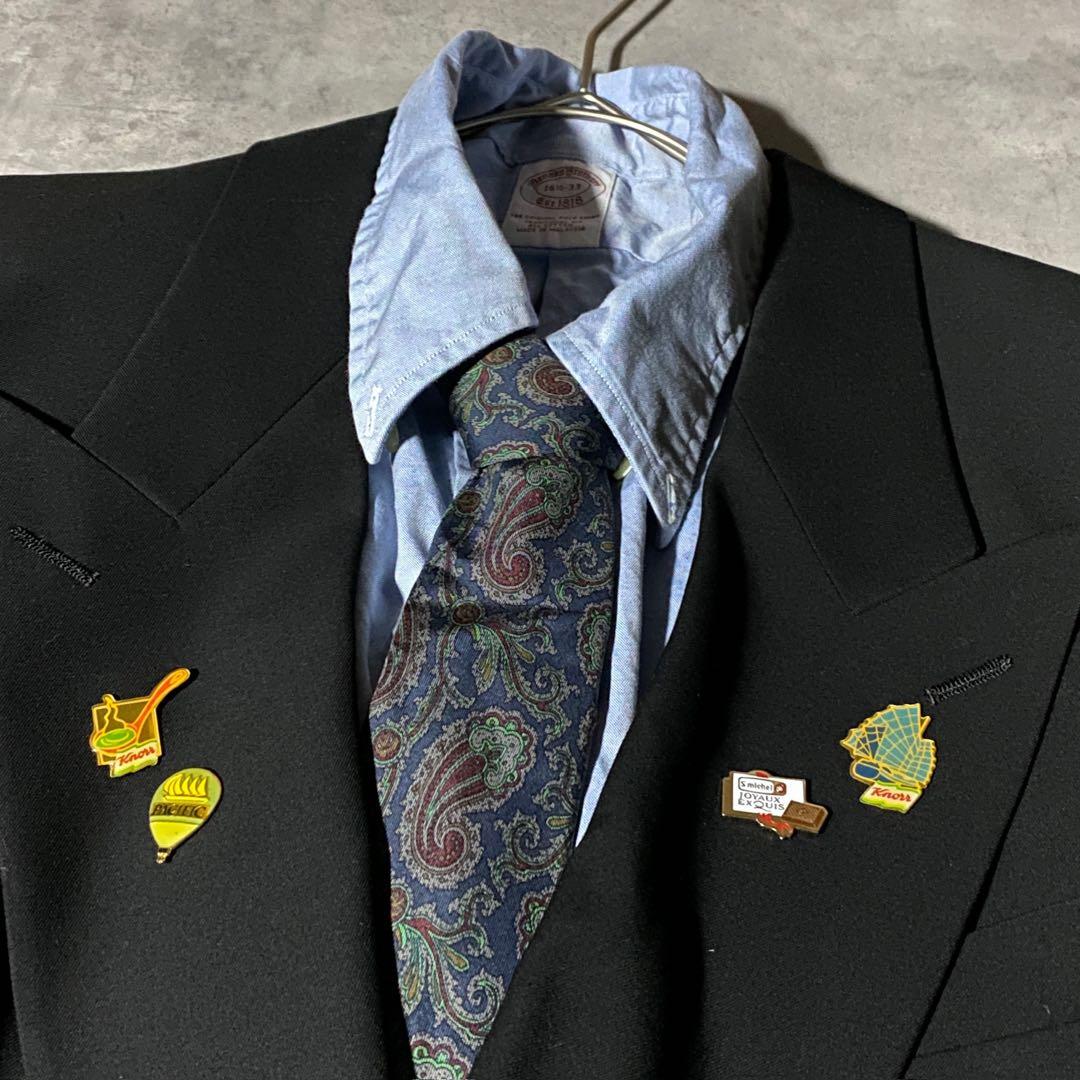 90s vintage レトロセットアップ スーツ ピンズ No.221成人式