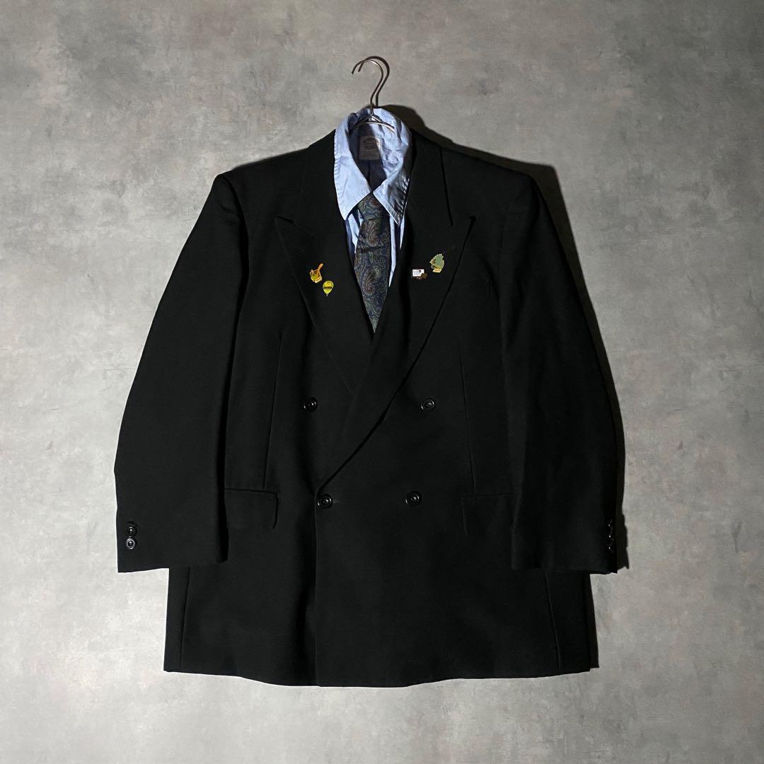 90s vintage レトロセットアップ スーツ ピンズ No.221成人式