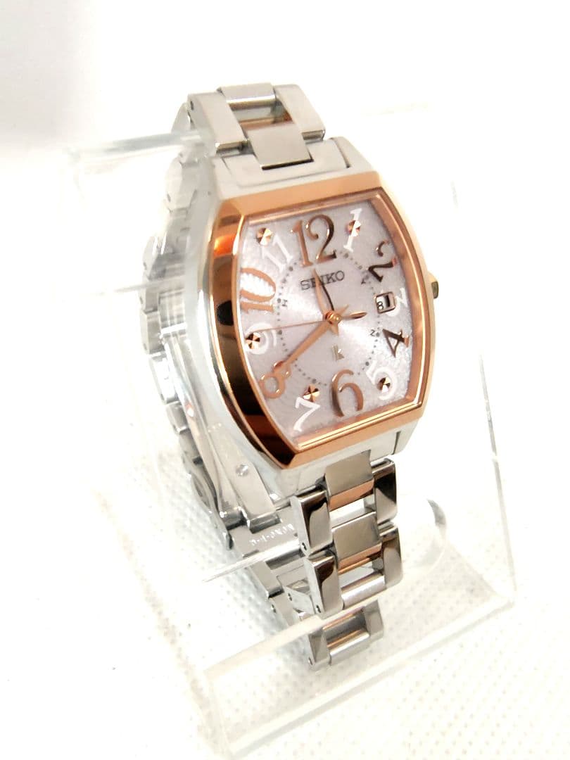 【電波ソーラー、極美品】SEIKO　セイコー　ルキア　1B22-0BB0