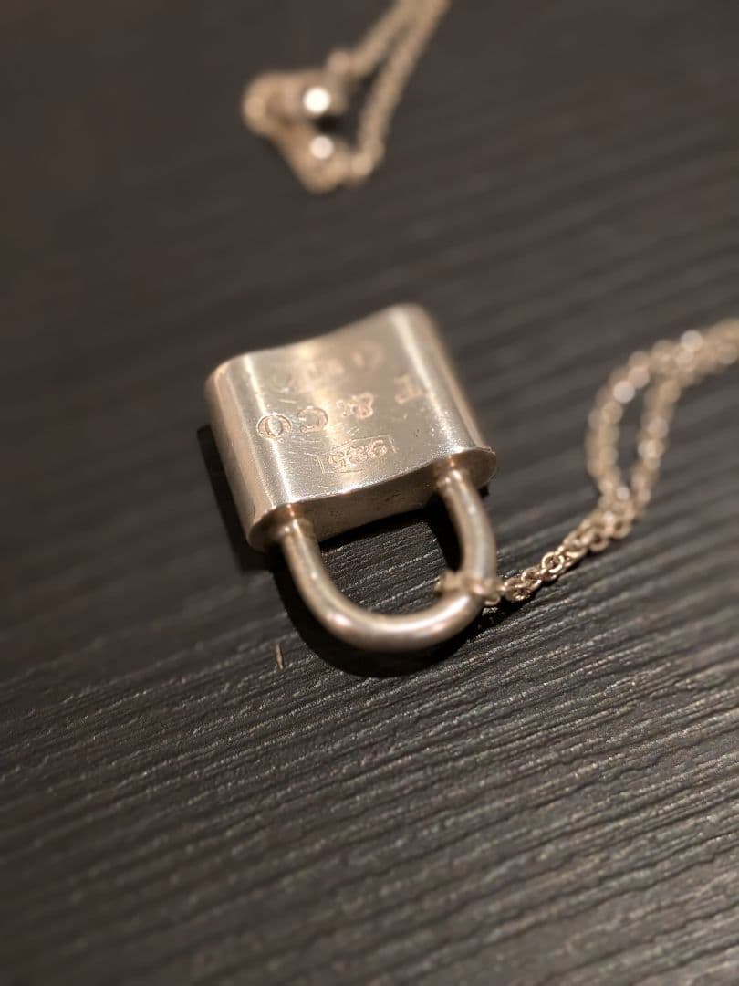 oldティファニー カデナ ロックパドロック 南京錠 ネックレス