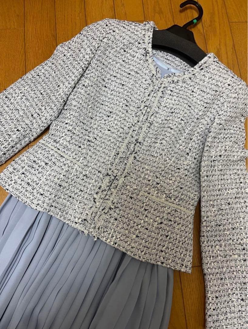 新品☆フォルムフォルマ スーツ 9号＊ジャケット&ワンピ＊入園入学＊東京ソワール