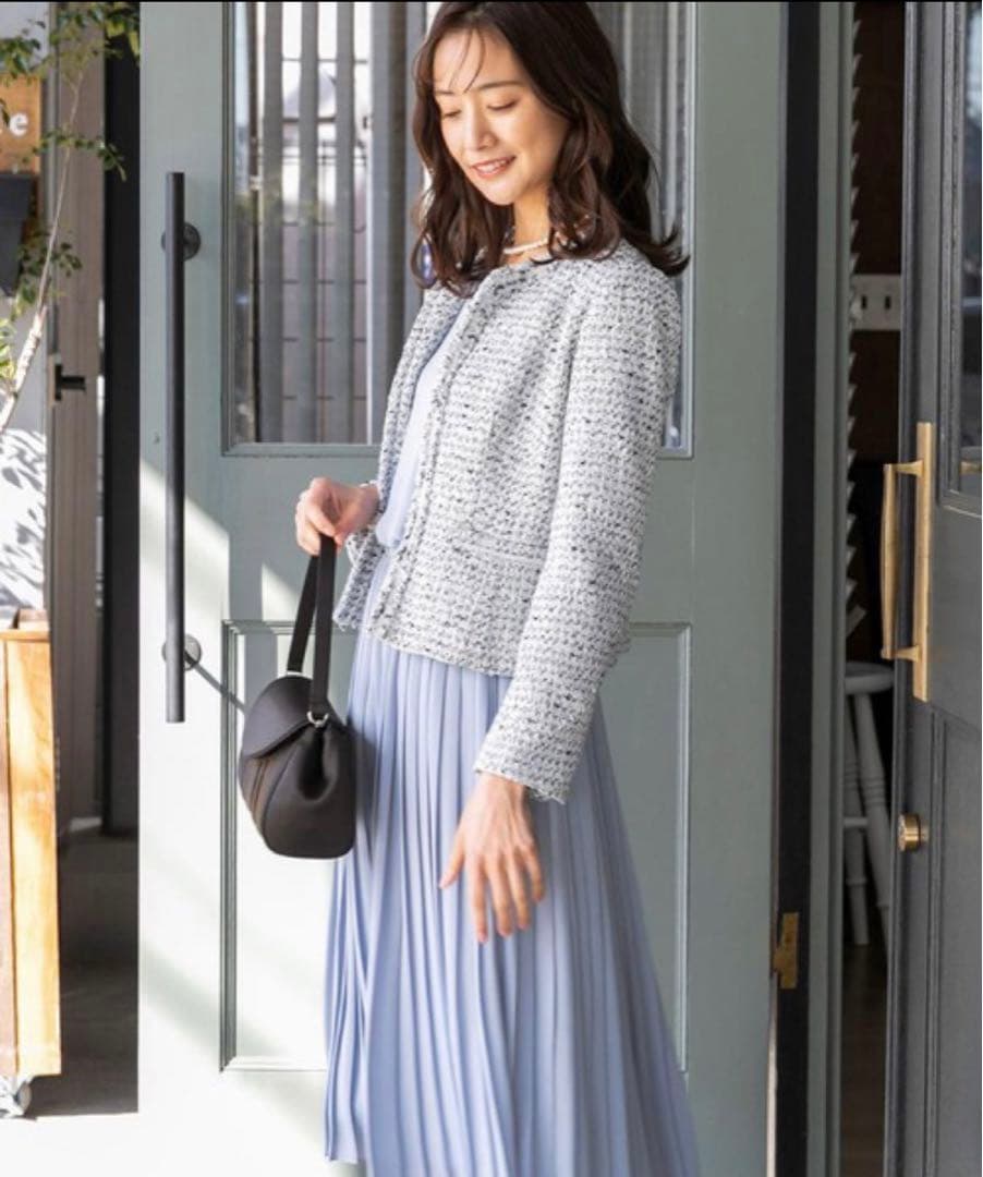 新品☆フォルムフォルマ スーツ 9号＊ジャケット&ワンピ＊入園入学＊東京ソワール