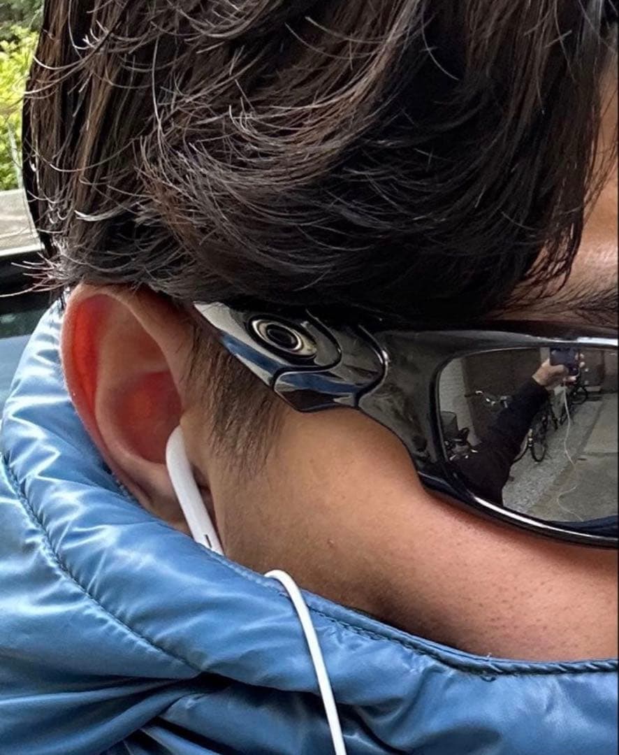 (io着用)oakley ストレートジャケット　サングラス