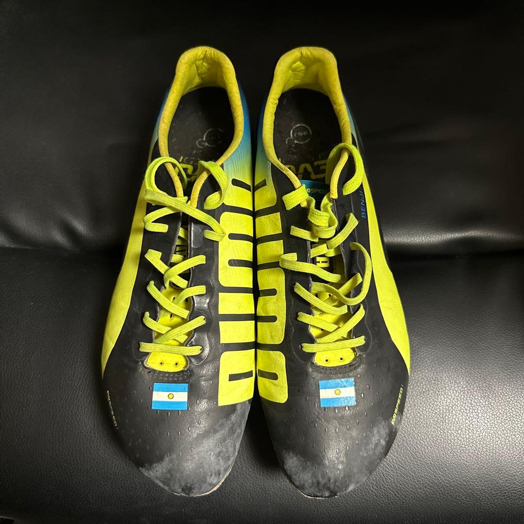 アグエロ　実使用スパイク　マンチェスターシティ　アルゼンチン代表　引退　プーマ