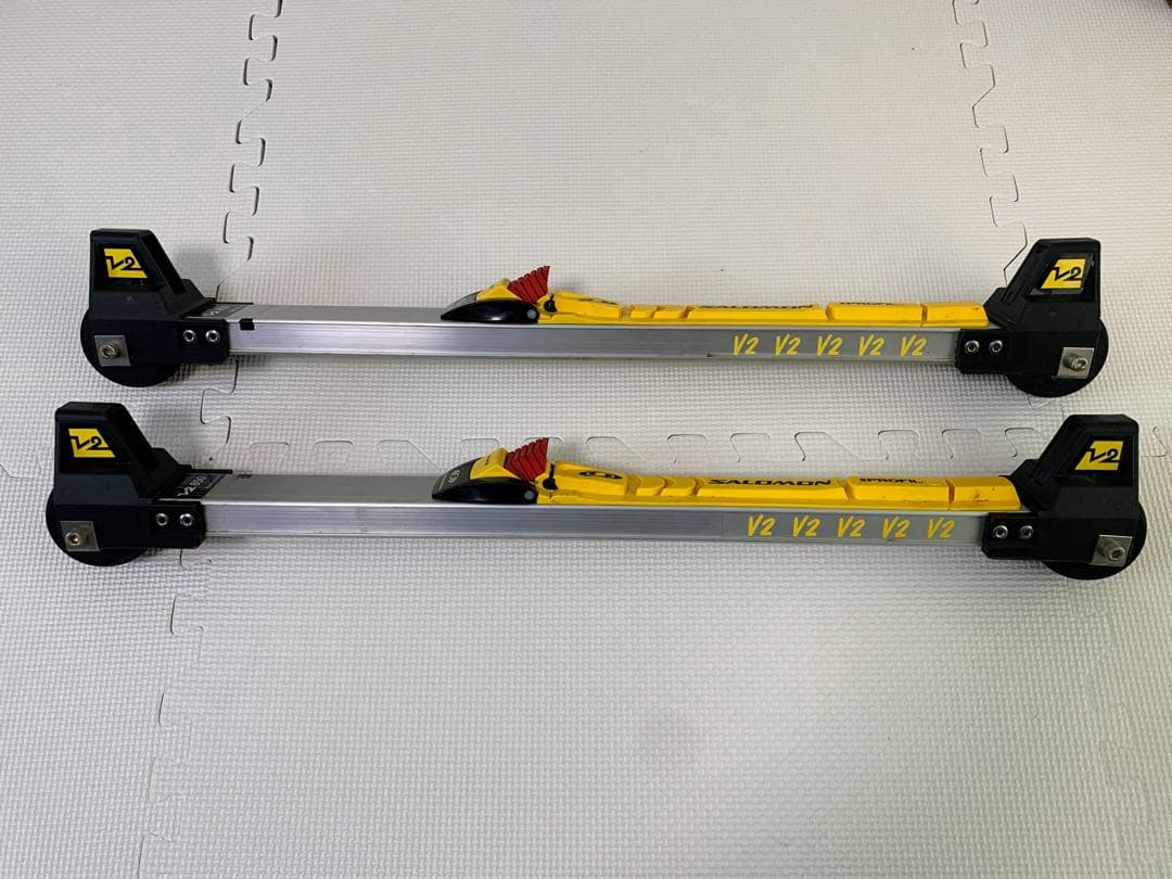 【美品】ローラースキー　V2 スケーティング　サロモンビンディング付