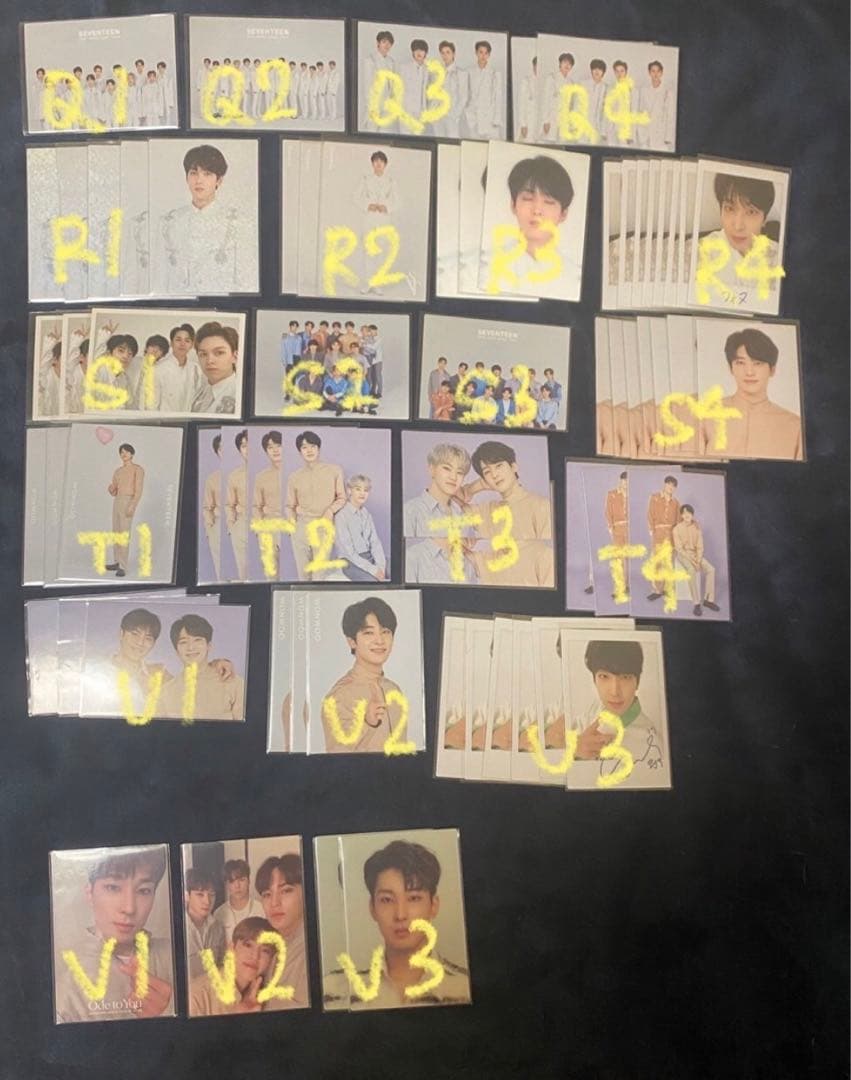 SEVENTEEN ウォヌ　トレカ　セット