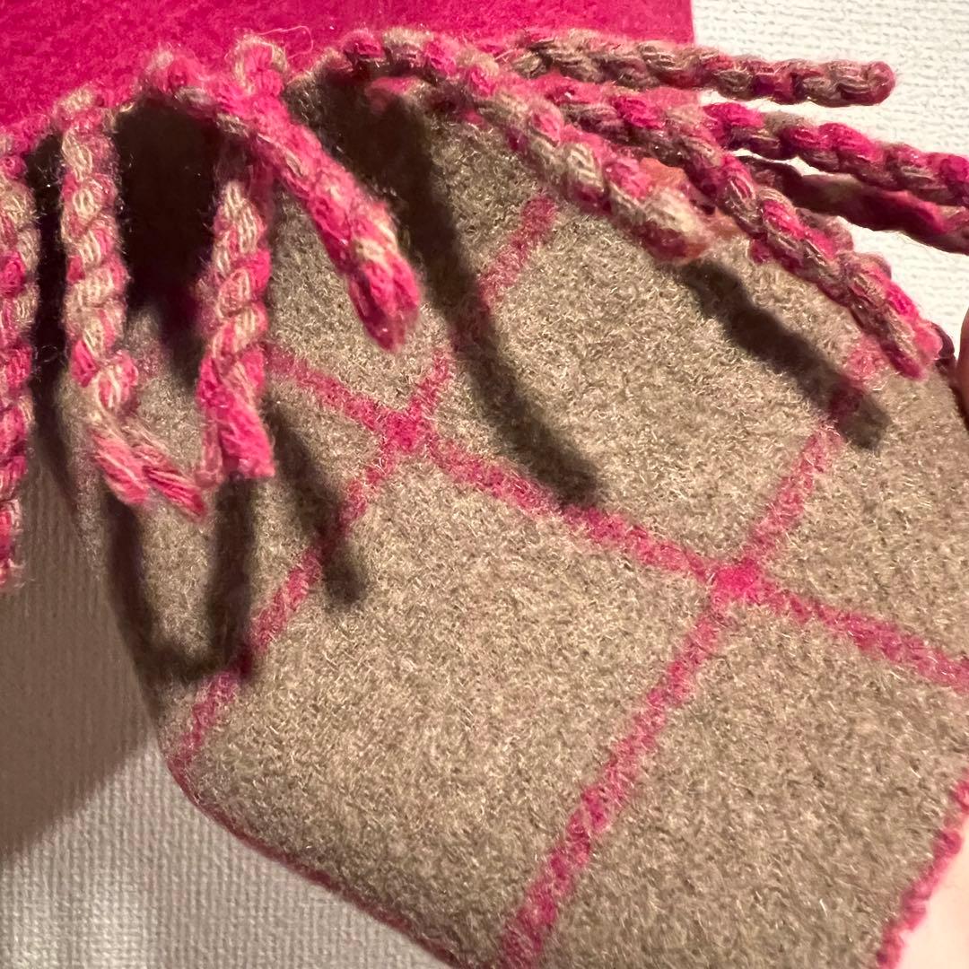 ヴィヴィアンウエストウッド ピンク ストール ポンチョ マフラー リバーシブル