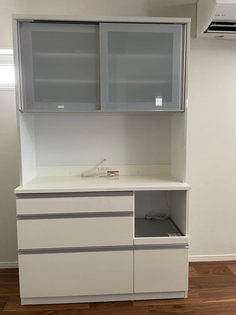 ケユカ　フローラIV　キッチンボード　美品　ケユカ食器棚　匿名配送