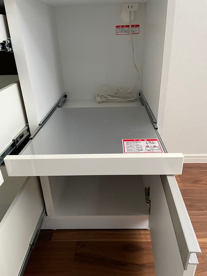 ケユカ　フローラIV　キッチンボード　美品　ケユカ食器棚　匿名配送