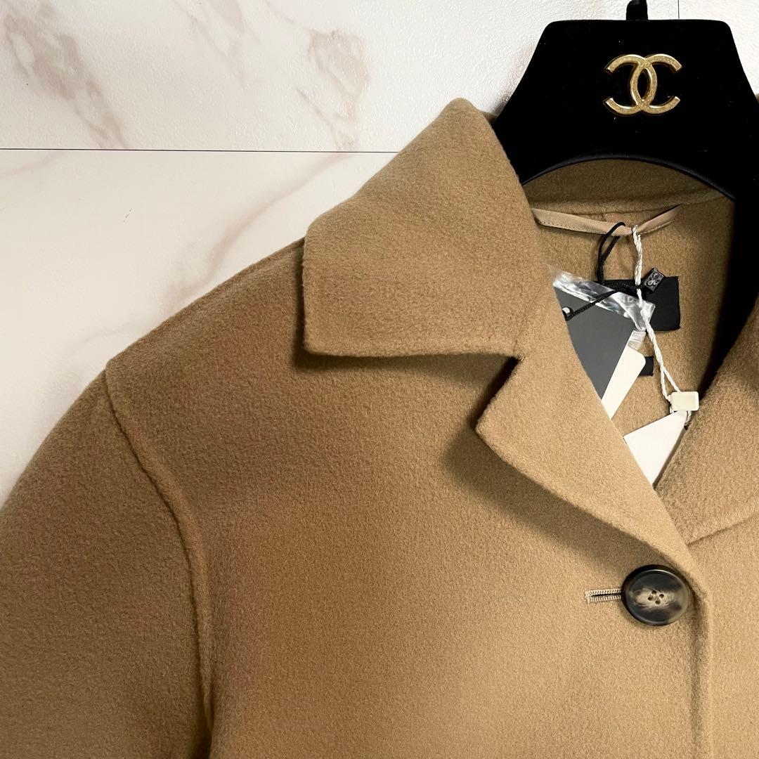 新品タグ付✨マックスマーラ ダブルフェイス クチートアマーノ コート キャメル