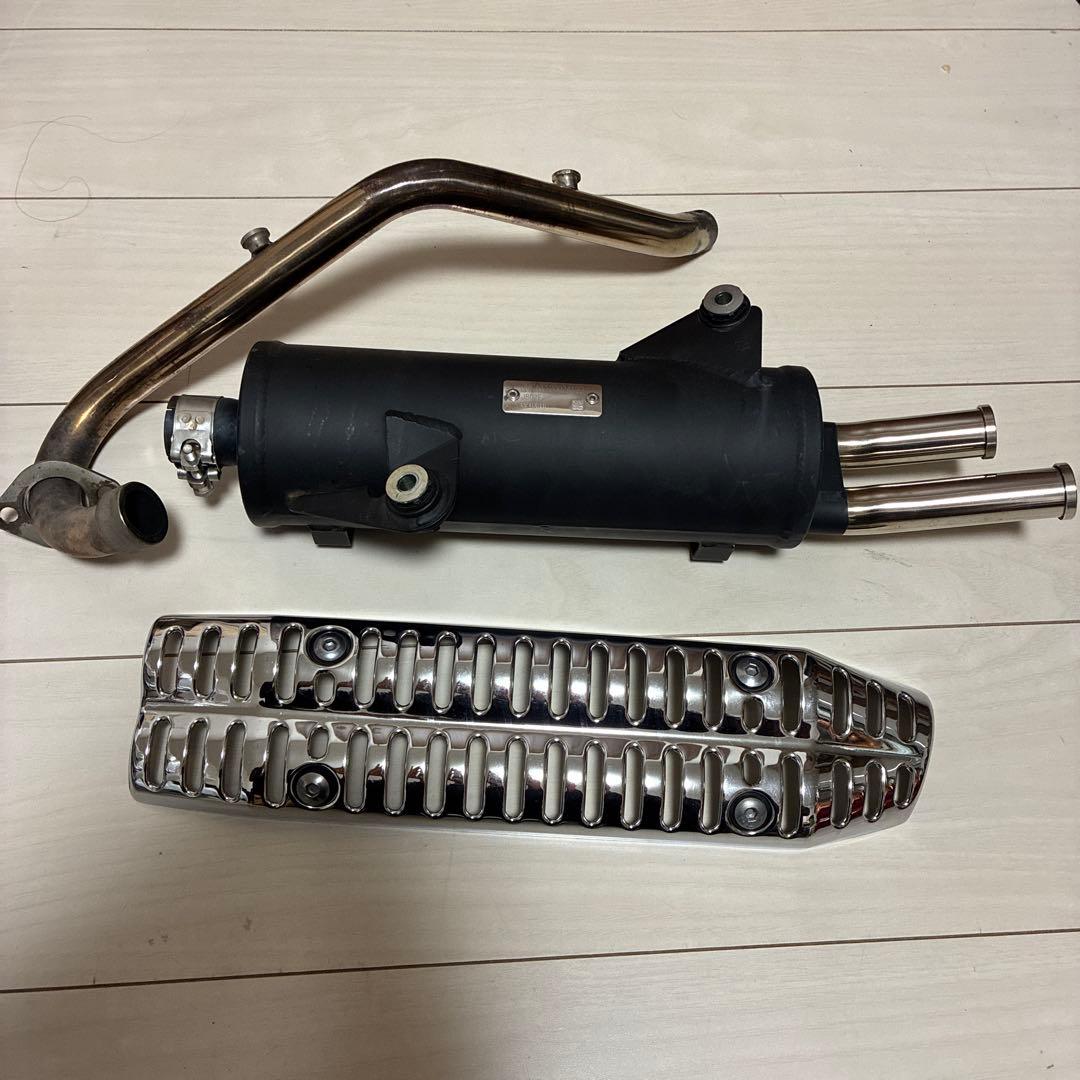 モンキー125 SPタケガワ　スクランブラーマフラー