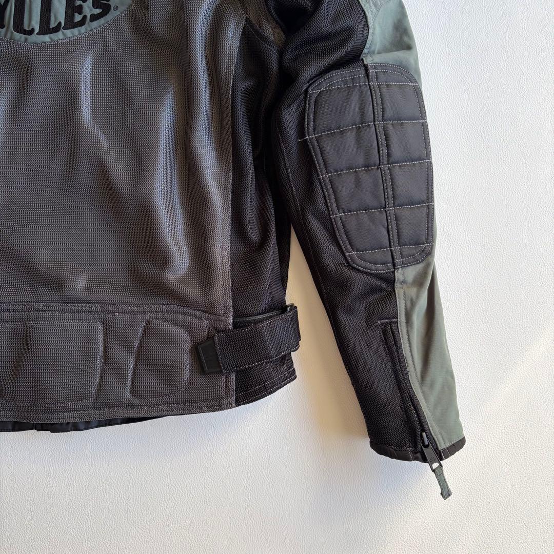 ハーレーダビットソン　ライディングジャケット　プロテクター　メッシュ　バイカー