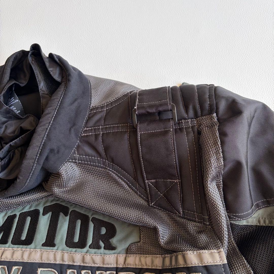 ハーレーダビットソン　ライディングジャケット　プロテクター　メッシュ　バイカー