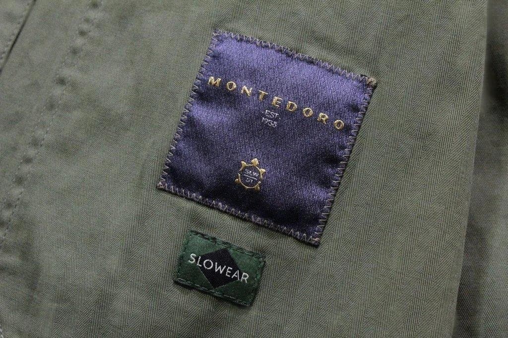 MONTEDORO★新品モンテドーロ コットン素材のユーロワークジャケット 50