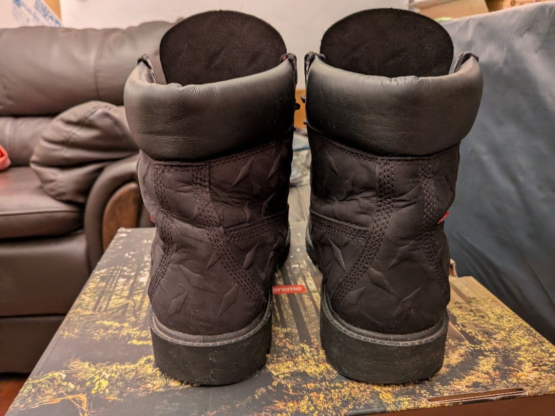 Supreme×Timberland Diamond Plate6インチブーツ
